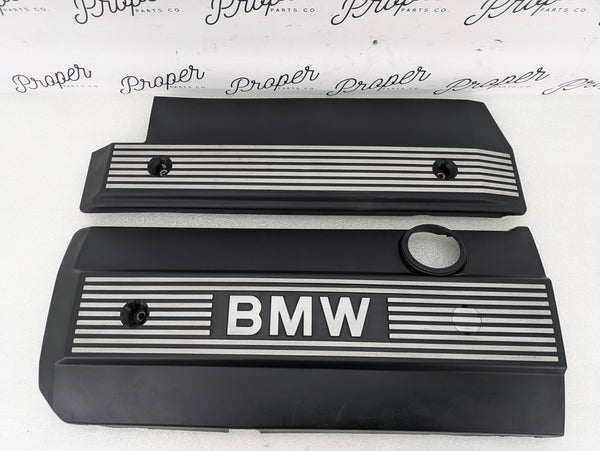 BMW E46 330ci 328ci 325ci 323ci 320i M54 Engine Valve Cover Ignition Vanity Trim Set 1710781/1707404