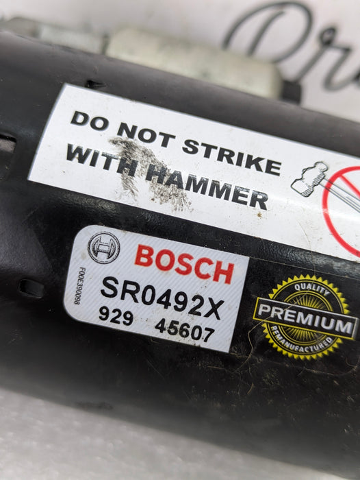 BMW E90 E91 E92 E93 325xi 335xi 330xi 328xi 323i N52 N54 N55 Engine Bosch Starter Motor SR0492X