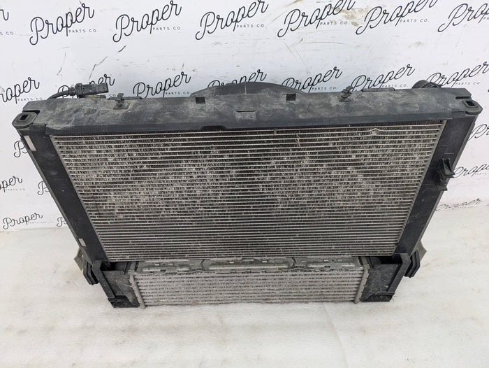 BMW F22 F23 228xi N26 Engine Cooling Radiator W/Intercooler & Fan 8641947/17517618809/17118672106