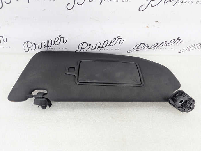 2021 Volvo V60 T6 R-Design Right/Passenger Side Black Sun Visor 30653404