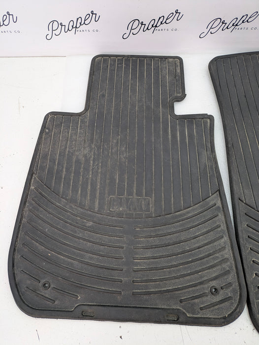 BMW E46 Coupe 330CI 325CI M3 Oem Macneil Rubber All Weather Floor Mat Set