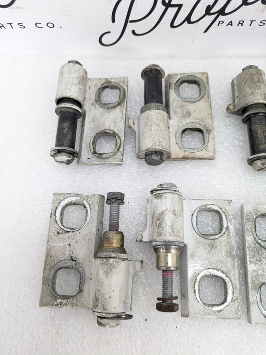 BMW E46 330i 328i 325i 323i Sedan/Wagon Upper & Lower Door Hinge Set Alpine White 41518240079