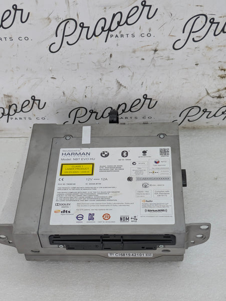 BMW F30 340xi NBT Evo iDrive Navigation Headunit 6819421