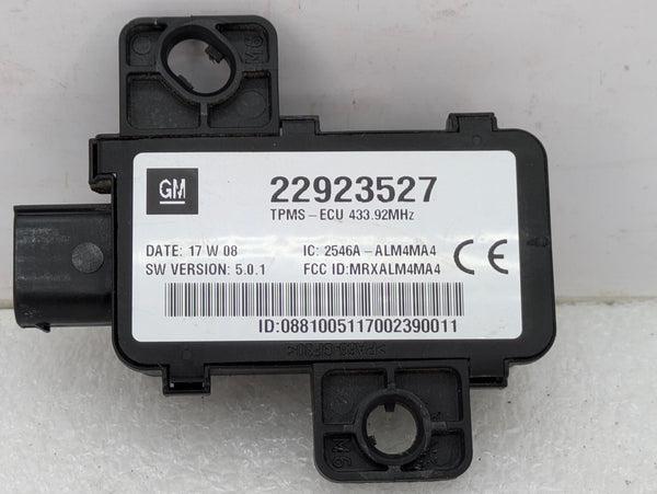 Chevrolet C7 Corvette Stingray TPMS Tire Pressure Monitoring System Sensor Module 22923527