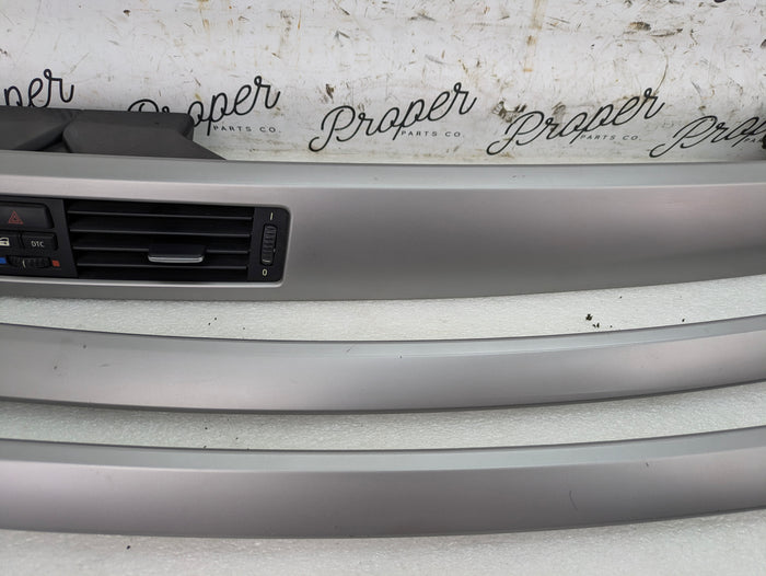 BMW E90 E91 325xi 335xi 330xi 328xi 323i Non-iDrive/Navigation Silver Interior Trim Set