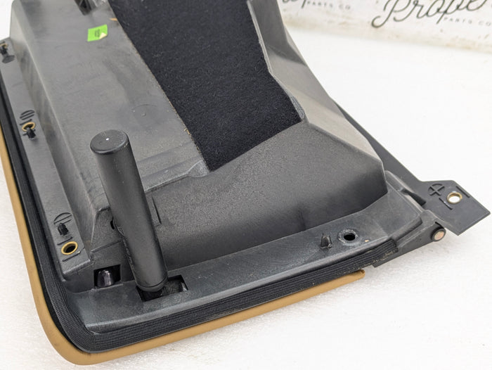 Porsche 996.2 911 Carrera 4 Complete Glove Box Savanna Beige Leather 99655207901