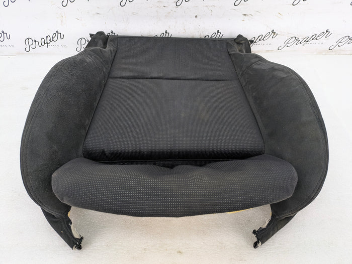 BMW E46 330i 328i 325i 323i Sedan Wagon Front Sport Seat Bottom Cushion Alcantara *Damage*