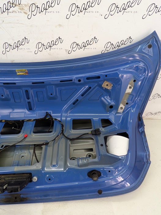 BMW F32 435xi 440xi 430xi 428xi Trunk Lid W/Camera & Wiring Harness Estoril Blue (B45) 41007381193