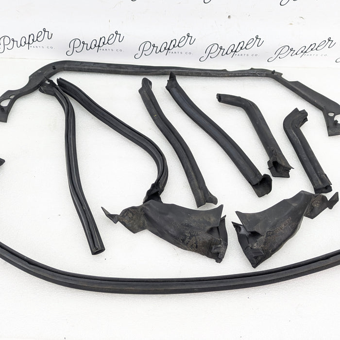 BMW E46 BMW E46 M3 330ci 328ci 325ci 323ci Misc. Engine Bay Hood Rubber Weather Seals Set