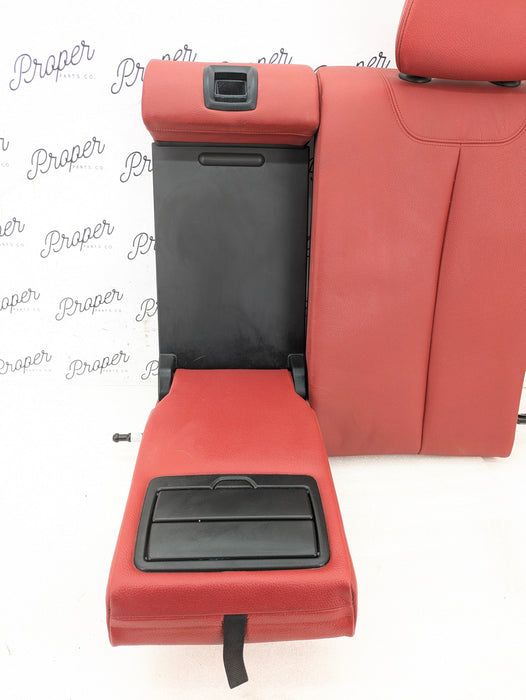BMW F22 228xi M235xi 230xi M240xi Coral Red Dakota Leather Rear Seats Set