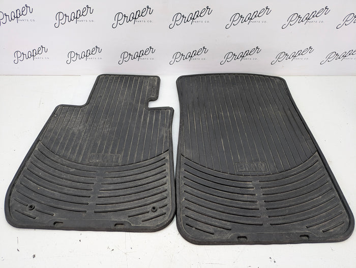 BMW E46 Coupe 330CI 325CI M3 Oem Macneil Rubber All Weather Floor Mat Set