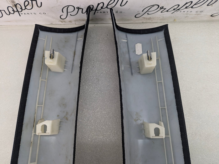 BMW F32 F36 F82 435xi 440xi 430xi 428xi M4 Driver/Passenger Black A Pillar Trim Cover Set 7276887/7276888