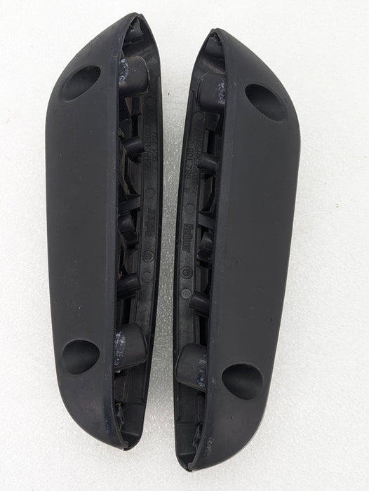 BMW E46 M3 330ci 328ci 325ci 323ci Coupe/Convertible Rear Panel Armrest Brushed Aluminum Trim Set 8241211/8241212