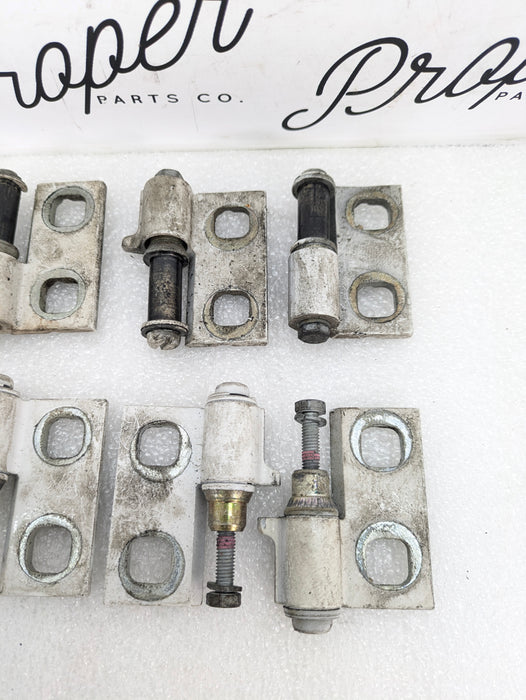 BMW E46 330i 328i 325i 323i Sedan/Wagon Upper & Lower Door Hinge Set Alpine White 41518240079