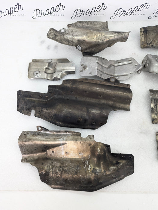 BMW E60 E61 E63 E64 M5 M6 S85 Engine Oil Pump Heat Shield Set 7835887/2282930/7835888