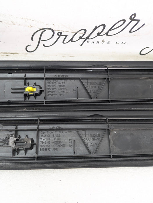 BMW F22 228xi 230xi M Sport Left/Right Door Sill Set 8055499 *DAMAGED*