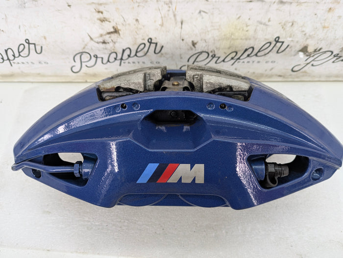 BMW G22 G23 G20 G26 430ix 330ix 330ex M Sport Front Right/Passenger Side Blue Brembo Brake Caliper 34116891274