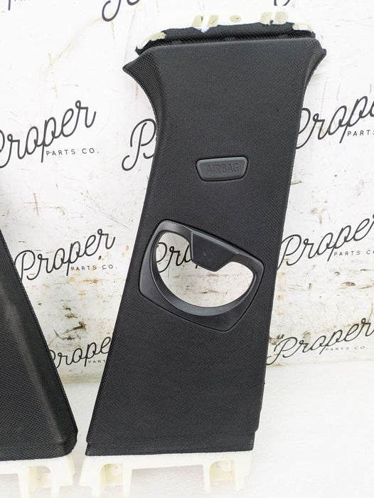BMW F30 F80 340xi 330xi 335xi 328xi 320xi M3 M Sport Black Left & Right B-Pillar Set 7220997/7220998