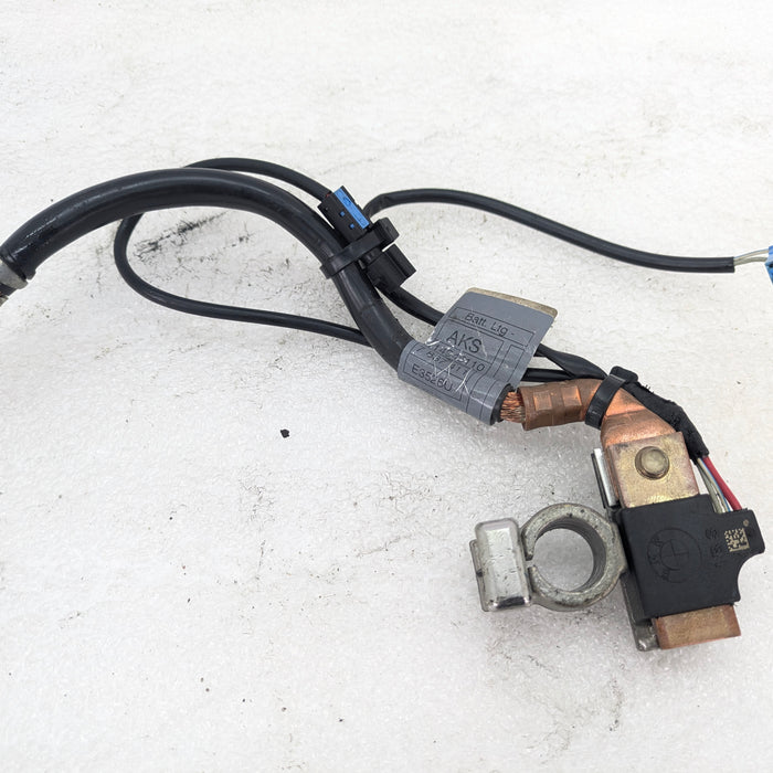BMW E60 M5 Negative Battery Cable & IBS Sensor 7837411