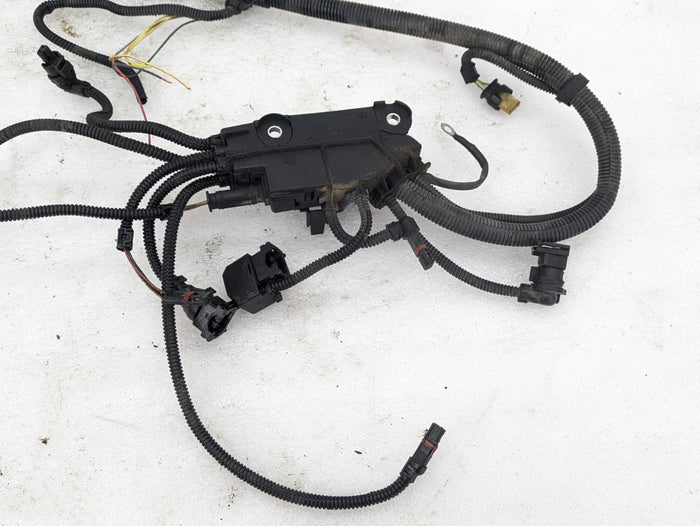 BMW E90 E92 E93 335xi 335i N55 Engine Wiring Harness Sensoric Module 2 7585027 *DAMAGE*