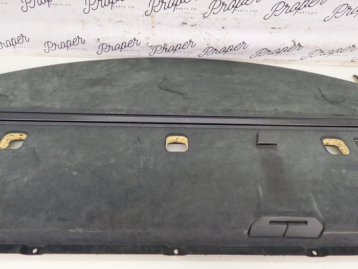 BMW E60 M5 550i 545i Alcantara Schwarz Parcel Shelf & Power Sun Shade 51467897648