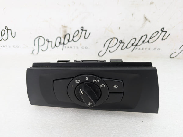 BMW E90 E91 E92 E93 3 Series Pre-LCI Light Control Switch W/Trim 6938864/6938702