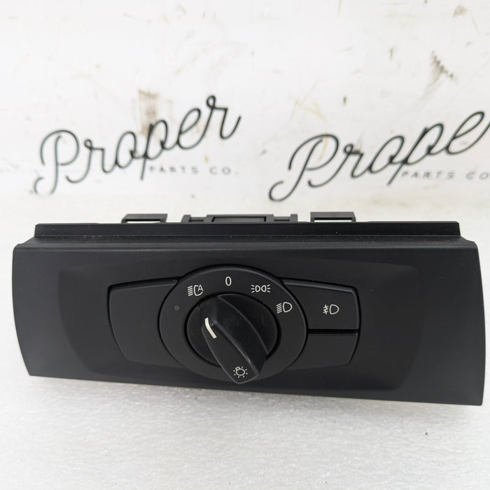 BMW E90 E91 E92 E93 3 Series Pre-LCI Light Control Switch W/Trim 6938864/6938702
