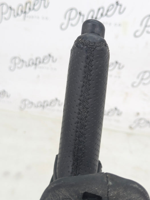 BMW E92 E93 E90 E91 3 Series M Sport Perforated Black Leather Parking Brake Handle & Boot 6782749/7900777
