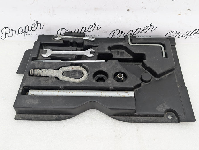 BMW Z3 M S52 Roadster Trunk Tool Support Kit Tray Tow Hook 2268656 *Incomplete*
