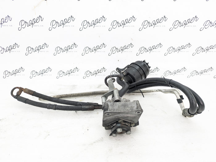 BMW E46 M3 S54 Power Steering Pump Reservoir Cooler & Hoses 1097164/2229369/2229377