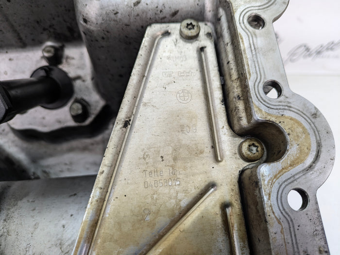 BMW E91 E90 E92 335xi 330xi 328xi 325xi AWD N52 N54 N55 Engine Oil Pan & Axle Support Bracket 7585432/7568712