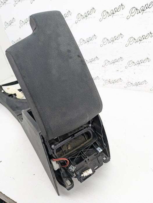 BMW E90 E91 E92 E93 M3 335i Center Console & Arm Rest 7596992 *DAMAGED*