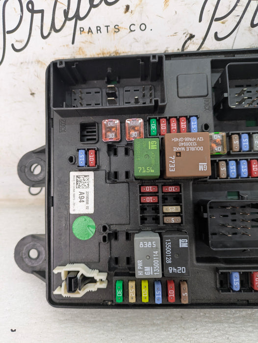 Chevrolet C7 Corvette Stingray Z51 Rear Trunk Fuse Panel Relay Junction Box 23180898