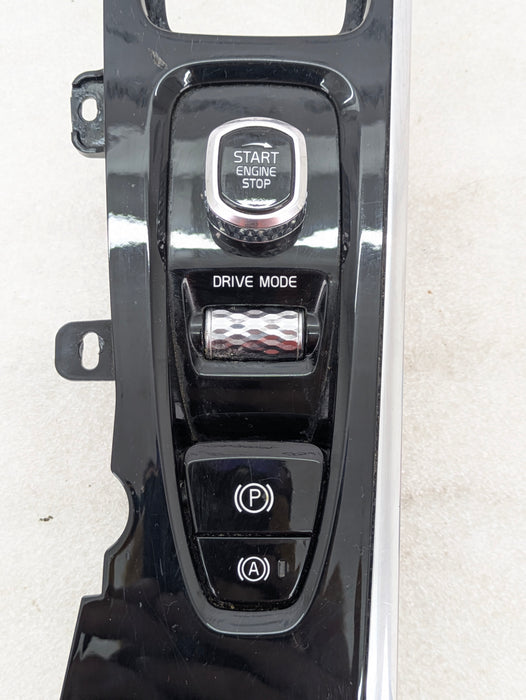 2021 Volvo V60 T6 R-Design Engine Start Stop Ignition/Drive Mode/Parking Brake Buttons & Trim 31469366/31443818