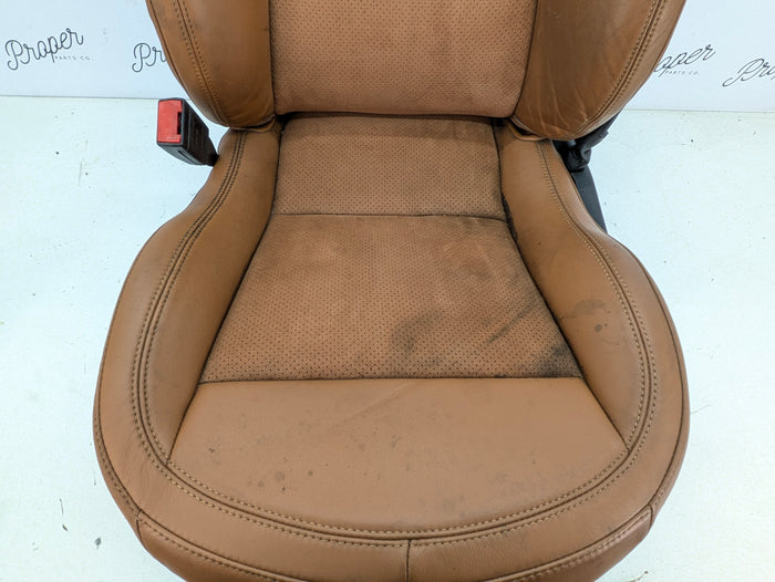 Chevrolet C7 Corvette Stingray 3LT Left/Driver Side GT Napa Leather Heated & Vented Seat Kalahari Brown (346) *DAMAGED*