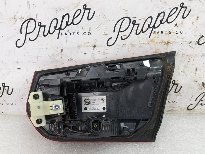 BMW F30 F31 F80 340xi 330i 328i 328d 320i M3 LCI Left/Driver Side Rear Inner Trunk LED Tail Light 7369121 *DAMAGED*