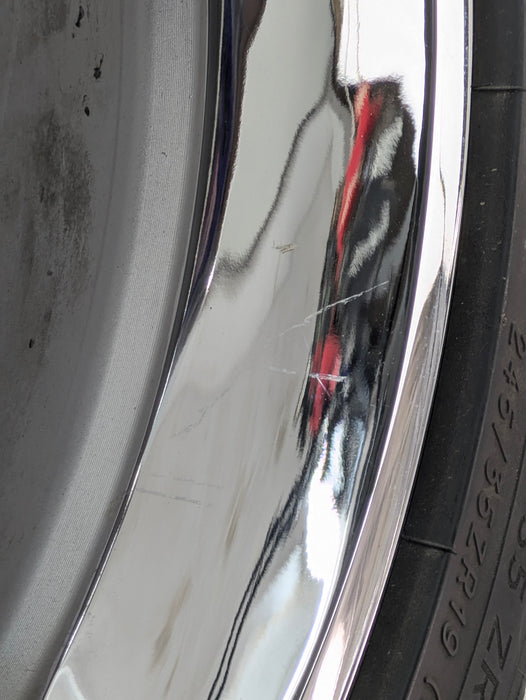 Chevrolet C7 Corvette Stingray Front Wheel Rim Chrome Split 5-Spoke 19