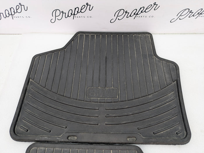 BMW E46 Coupe 330CI 325CI M3 Oem Macneil Rubber All Weather Floor Mat Set