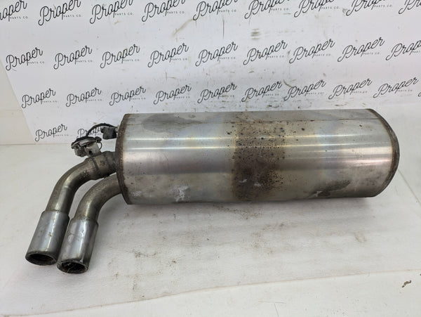BMW F22 F23 228xi 228i Exhaust System Muffler W/Exhaust Flap Actuator 7620362