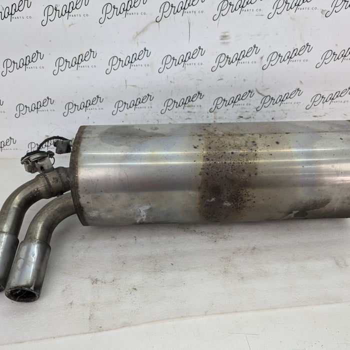 BMW F22 F23 228xi 228i Exhaust System Muffler W/Exhaust Flap Actuator 7620362