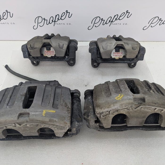 2007 Chevrolet C6 Corvette Complete PBR Front & Rear Brake Caliper Set