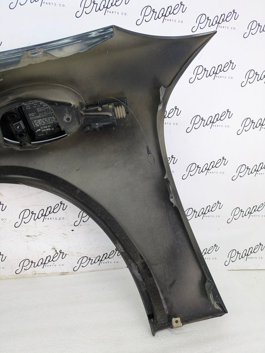 Porsche 996.2 911 Carrera 4 Right/Passenger Side Front Fender W/Fuel Door Schwarz/Black (041) 99650303207GRV