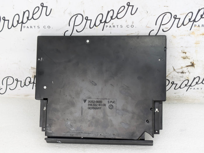 Porsche 996.2 911 Carrera 4 Center Dashboard Cup Holder & Face Plate 99655218300 *DAMAGED*
