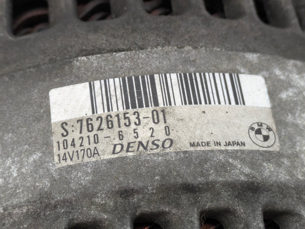 BMW E92 E90 E93 335xi 335i N55 Alternator 7626153