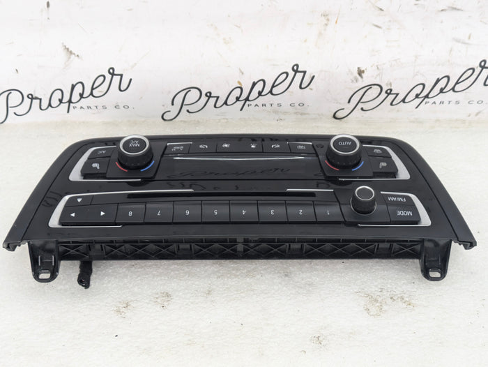 BMW F32 435xi 428xi HVAC Control/Radio Buttons W/Trim 9287341/9226785