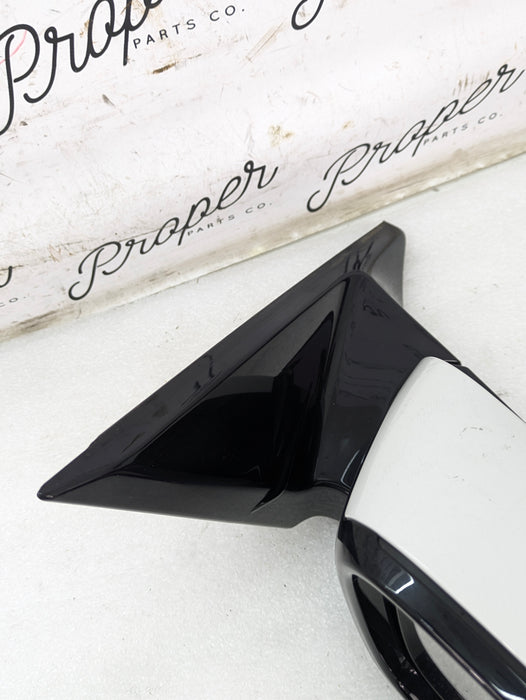 BMW F36 F32 F33 440xi 435xi 428xi 430xi M Sport Right/Passenger Side View Mirror W/Blind Spot Alpine White (300)