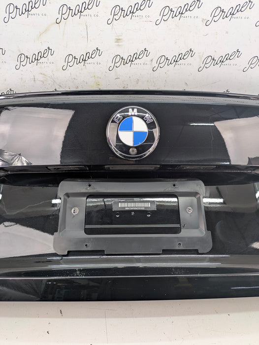 BMW G22 G82 430ix M440ix M4 Rear Trunk Lid W/Spoiler & Camera Black Sapphire Metallic (475) 41007956379