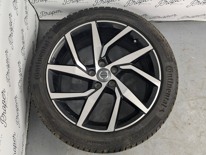 2021 Volvo V60 T6 R-Design Y Spoke Black Diamond Cut Wheel 8 X 18 Et 42 31471311 #2