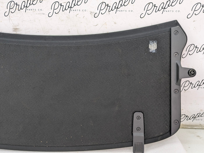 BMW F36 440xi 435xi 430xi 428xi Rear Rearward Parcel Shelf Trunk Cargo Cover Section Black 8062774
