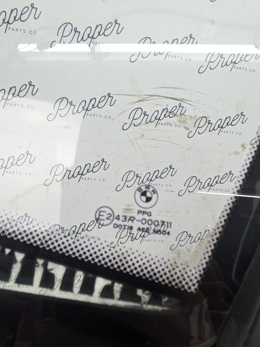 BMW Z3 M Roadster Driver Left Side Door Front Quarter Window Glass 8410161